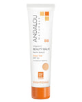 Andalou Naturals Vitamin C BB Beauty Balm Sheer Tint SPF 30, 2-In-1 BB Cream & Face Sunscreen with Broad Spectrum Protection, Mineral Sunscreen