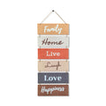Hanging Wall DÃ©cor Sign - Welcome Vertical Wall Art Decorations, Rustic Home Accessories for Living Room, Bedroom, Family, Dining, and Kitchen,