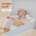 Luxury Bathtub Pillow, Mesh Bath Pillow with Suction Cups ï¼Bathtub Pillow for Women Relaxing, Bath Pillows for Tub Neck and Back Support,Fits All