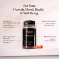 Black Girl Vitamins Once a Day - Womens Multivitamin Gummy - Vitamin A, B, C, E and Zinc. Multivitamin for Women, Immune Support. Vegan,