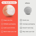 Superhero Bath Bombs for Kids with Surprise Toys inside (6 Pack) - Large Bubble Bomb Fizzies for Boys, Girls, & Toddlers - Fruity Scents, Relaxing