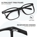 Hunsquer Blue Light Glasses for Women Blue Light Blocking Glasses Men Computer Gaming Blue Screen Glasses Mens Blue Light Blocker Glasses