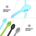 8Pcs Food Grade Ties Reusable Kitchen Food Binding Bands Multi Purpose Vegetable Ties Bag Clips Sealing Organizing