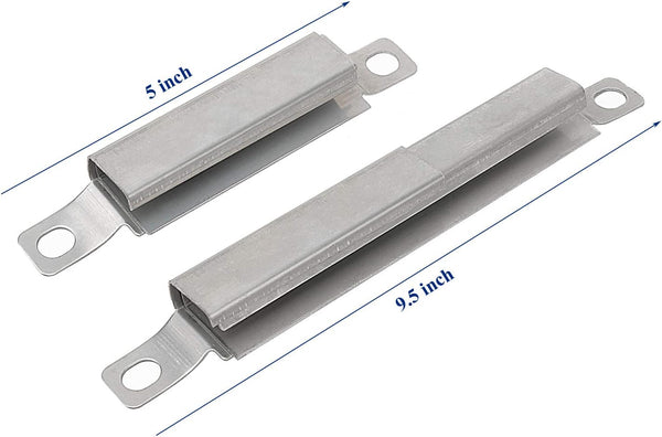 Utheer 304 Stainless Steel Carryover Tube Replacement Parts for Charbroil, Crossover Tubes for Char-Broil Grill Replacement Parts, Universal