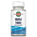 KAL Methyl Folate 400 Mcg DFE, 5-MTHF Active Form Vitamin B9, Folic Acid Supplement, Heart Health, Prenatal, Mood and Brain Support, Fast