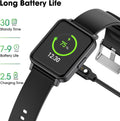Fitness Tracker, Fitness Watch with Blood Oxygen, Blood Pressure & Heart Rate Monitor, Steps Calories Counter, Sleep Monitor, Pedometer 50 Meters