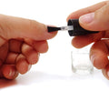 Honbay 6PCS 5Ml Empty Nail Polish Glass Bottles with Brush Cap