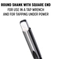 Drill America 1/2"-20 High Speed Steel 3 Flute Spiral Point Tap, T/A Series