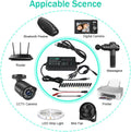 Universal Power Supply 3V~24V 3A 72W Adjustable Variable 3V 5V 9V 12V 18V 20V 24V AC/DC Adapter Charger, 100V-240V AC to DC Converter with 14