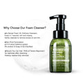 Hydrating Foam Cleanser | Makeup Remover & Gentle Face Wash for Normal to Dry, Sensitive Skin | No Fragrance, Non-Comedogenic, No Oil, No Soap