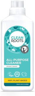 All-Purpose Cleaner, Ecogarantie Certified 100% Organic & Natural Ingredients, Scented with Organic Orange Essential Oil - Pack of Two 33.8 Fl. Oz