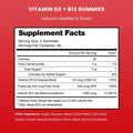 Nutrachamps Vitamin D3 & B12, Methyl B12 Gummies for Adults & Kids, Enhanced with Vitamin D 3 & B9 Vitamin Folate, Natural Energy, Mood,