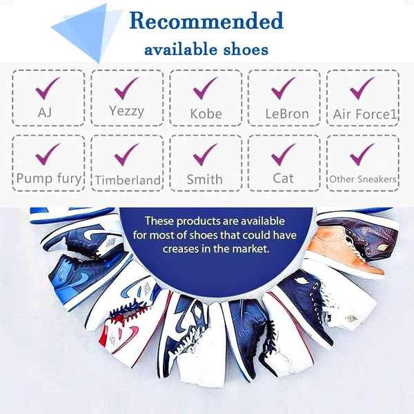 Madala 2 Pair Crease Protector for Air Force Shoes, Sneaker Shoes Protectors