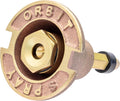 Orbit 54070 Brass Pop-Up Flush Head Sprinkler with Full Pattern Spray Nozzle