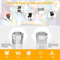 Pellet Smoker Tube, 1 Pack 12'' Smoker Tube with Brush, Premium Stainless Steel, 5 Hours of Billowing Smoke Tube Smoker for All Grill, Smoker,
