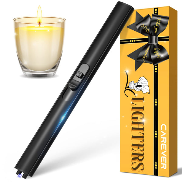 Candle Lighter Stocking Stuffers for Women Men, Electric Candle Lighter USB Rechargeable Graduation Gifts for Him Wife Grandma Girlfriend Safety