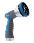 INNAV8 Garden Hose Nozzle Heavy Duty - Features 10 Spray Patterns, THUMB CONTROL On Off Valve Hose Sprayer Nozzle for Easy Water Control - Outdoor
