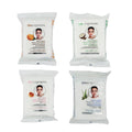 Spascriptions™ Anti-Aging, Brightening, Moisturizing & Pore Refining Towelettes Removes Waterproof Makeup, Revives with Collagen, Vitamin C,