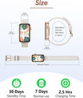 RUIMEN Fitness Tracker, Fitness Watches for Women Men with Heart Rate Monitor Blood Oxygen Sleep Tracker Pedometer, 1.47" Smart Watch Step Calorie