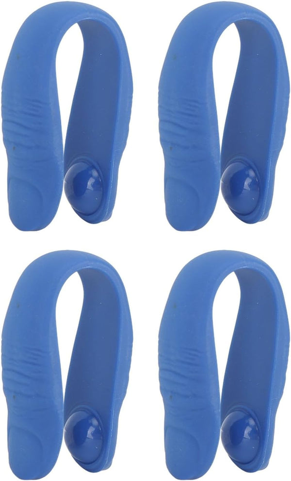 Migraine Relief Clip, 4 Pieces Hand Pressure Point Clip Acupressure Hand Point Clip for Stress Reducing Use Migraine Relief Ear Tool for Office