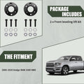 AUTOPTIM 2" Front Leveling Lift Kit, Replacement for 2006-2024 Ram 1500 4WD, 2005-2011 Dakota 2WD Strut Spacers