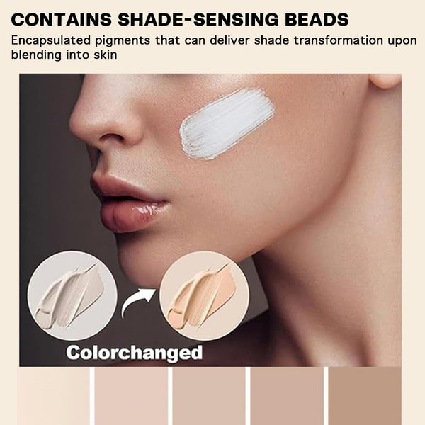Foundation 4 in 1 - Color Changing, Medium Coverage, SPF 50, Hypoallergenic, Long-Lasting & Waterproof, Neutral Finish - 1.06 Fl Oz