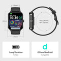Blackview 2025 Smart Watch (Answer/Make Calls), Fitness Watch for Men and Women with Heart Rate/Spo2/Sleep Monitor/2 Straps, 100+ Sports Modes,