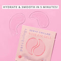 Patchology Serve Chilled RosÃ© Hydrating under Eye Patches â Hyaluronic Acid & Antioxidant-Infused Eye Masks to Reduce Dark Circles, Puffiness &