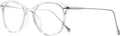 COASION Blue Light Blocking Glasses for Women Vintage round anti Blue Ray Computer Game Eyeglasses Small Face