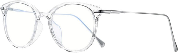 COASION Blue Light Blocking Glasses for Women Vintage round anti Blue Ray Computer Game Eyeglasses Small Face