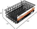 INCLY 4 Pack Pegboard Baskets Bins Set, 4 Size Square Style Black Metal Wire Basket for Any Peg Board Organizing Tools, Pegboard Accessories for