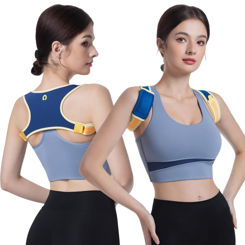 Posture Corrector for Women - Lightweight and Breathable Back Brace for Pain Relief, Rounded Shoulders and Hunchback, Compact & Portable with