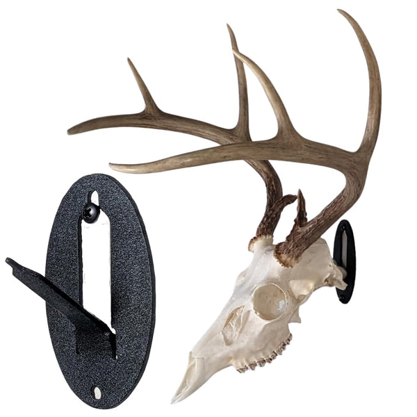 Easy European Mount Skull Hanger - Made in the USA with American Steel - Whitetail Deer Skull Hook Mounting System - Euro Mount Kit - Quick