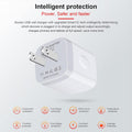Iphone Charger Block, Plug in Phone Charger, Sicodo 4Pack Single Port USB Wall Charge Fast Charging Adapter Cube Box for Iphone 16 15 14 13