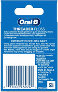 Oral-B Glide Pro-Health Dental Floss Threaders for Braces, 30 Count