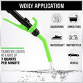 SWANLAKE GARDEN TOOLS Portable Power Battery Pump, Liquid Fuel/Water Transfer Pump,2.2 Gallons per Min,