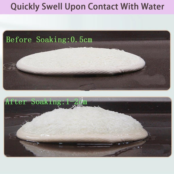 Natural Loofah Exfoliating Body Scrubber,Bath Shower Loofah Sponge for Women and Men,Made with Biodegradable Shower Luffa Sponge,For Face and Body