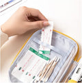 Jjlfresheners 4Pcs Empty Travel Mini First Aid Pouch, Portable Outdoor First Aid Medical Rescue Bag Multi-Function Emergency Medicine Storage