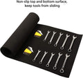 CASOMAN Professional Tool Box Liner and Drawer Liner - 16 Inch (Wide) X 6 Feet (Long), Non-Slip,Black