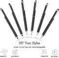 Penyeah Stylus Pen, 4 in 1 Disc Stylus Pens for Touch Screens, High Precision and Sensitivity Universal Capacitive Stylus, Stylist for