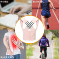 WEEOATAR Elastic Posture Trainer,Upper Back Brace,Posture Corrector with Magic Stickers Easy to Use,Adjustable Back Straightener Brace,Posture