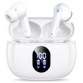 Wireless Earbuds, 2025 Ear Buds with Big Bass Stereo Sound, Lightweight Bluetooth Earbuds with 48 Hours Playtime, In-Ear Fit Earphones, IPX7,