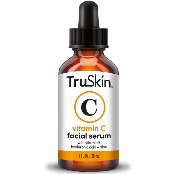 Truskin Vitamin C Serum for Face â anti Aging Formula with Vitamin C, Hyaluronic Acid, Vitamin E â Brightening Serum â Improve Appearance of