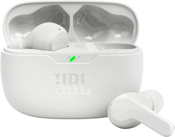 JBL Vibe Beam - True Wireless JBL Deep Bass Sound Earbuds, Bluetooth 5.2, Water & Dust Resistant, Hands-Free Call with Voiceaware, up to 32 Hours