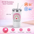 Get Well Soon Care Package for Women, 12 Pcs Deluxe Self-Care Gift Box with Pink Cozy Blanket, Tumbler, Candle & Spa Feel Better Basket – After