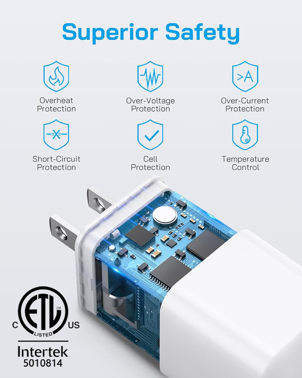 I Phone Lightning Chargerï¼[Mfi Certified] Phone Charger USB with Charging Cord 6 Ft I Phone Charger Cable for I Phone 14 13 12 11 Pro/Pro Max/Se