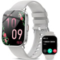 Smart Watches for Men Women(Call Receive/Dial),2.01” Touch Screen Fitness Tracker with Blood Pressure/Heart Rate/Sleep Monitor, 120+Sports Modes,