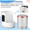3 in 1 Electric Makeup Brush Cleaner Machine - 2/5 Hour Drying, One-Touch Touchscreen Makeup Brush Cleaner Machine, Universal Fit for All Brush