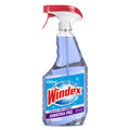 Windex Glass and Window Cleaner Spray Bottle, Ammonia Free, Bottle Made from 100% Recovered Coastal Plastic, Surface Cleaning Spray, Crystal Rain