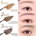 Espoir the Brow Color Fixing Cara #6 Rosy Brown 0.1 Fl Oz | Easy Fixing without Clumping | Long Lasting Smudgeproof Eyebrow Mascara | Soft Mood